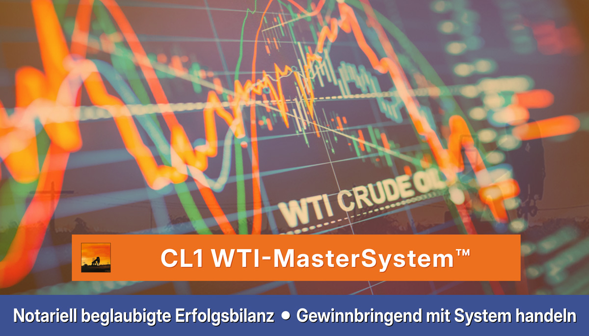 Handeln lernen – sicher, erfolgreich & verständlich! Notariell bestätigte Ergebnisse. CL1 WTI-Rohöl – Verein für Bildung und Wissensaustausch im privaten CFD-Handel. Unser Ziel ist es, Privatpersonen einen sicheren, eigenverantwortlichen und selbstständigen Zugang zum CFD-Handel zu ermöglichen – insbesondere beim Handel mit WTI-Rohöl über den standardisierten CL1-Vertrag. Alle Inhalte dienen ausschließlich der privaten Weiterbildung und dem Wissensaustausch und sind nicht für kommerzielle Zwecke bestimmt.
